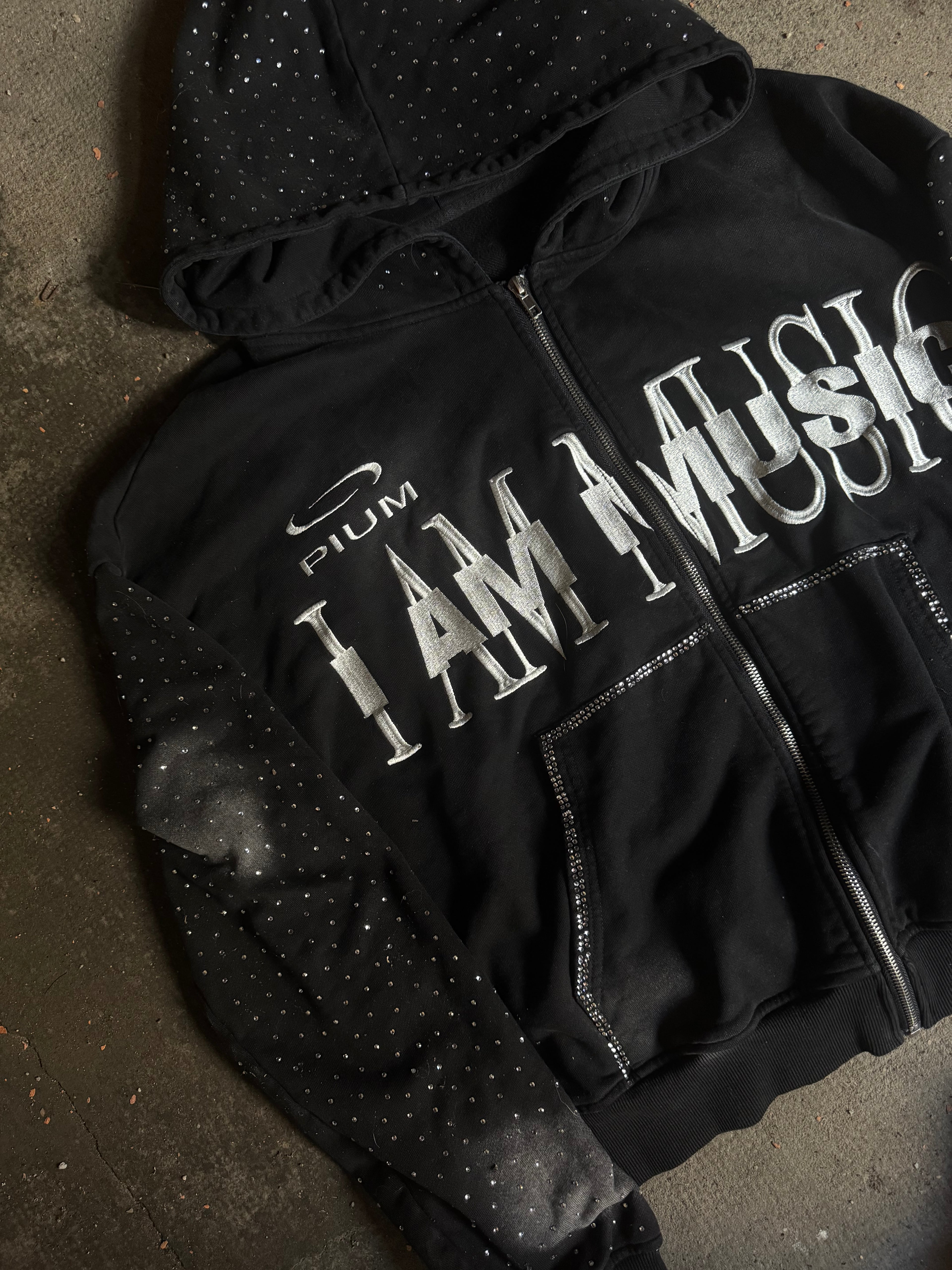 PBC "MUSIC" ZIP HOODIE